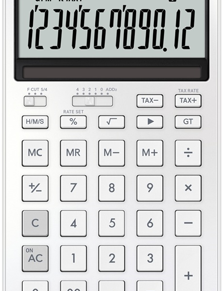 CASIO HESAP MAKİNESİ MASAÜSTÜ JW-200DQ-WE-W-DP