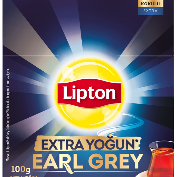 LİPTON DÖKME ÇAY EKSTRA YOĞUN EARL GREY TOMURCUK 100g 69698307