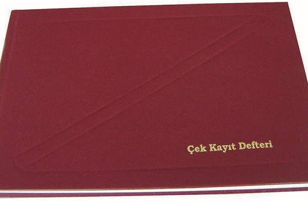 DİLMAN ÇEK KAYIT DEFTERİ CİLTLİ 17x24  96 YP 1405