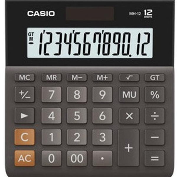 CASIO HESAP MAKİNESİ MASAÜSTÜ MH-14 14 HANE