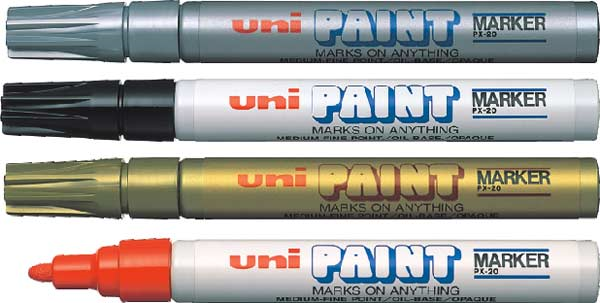 UNİ BOYAMA MARKÖRÜ PAINT PX-20 2.2-2.8 SARI