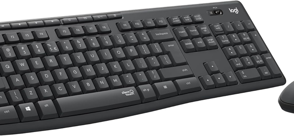 LOGITECH KLAVYE MOUSE SET MK295 KABLOSUZ SİYAH 920-009804