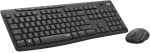LOGITECH KLAVYE MOUSE SET MK295 KABLOSUZ SİYAH 920-009804 - Görsel 2