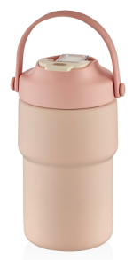 SHOTAY MUG MATARA ÇELİK TERMOS 450 ML ASKILI PASTEL RENK (4 ASS.) SHT-ST-8099