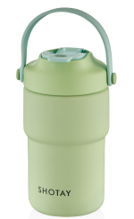 SHOTAY MUG MATARA ÇELİK TERMOS 450 ML ASKILI PASTEL RENK (4 ASS.) SHT-ST-8099 - Görsel 3
