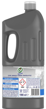 CİF PROFESSIONAL ÇOK AMAÇLI KREM TEMİZLEYİCİ 1900 ML 68686231 - Görsel 2